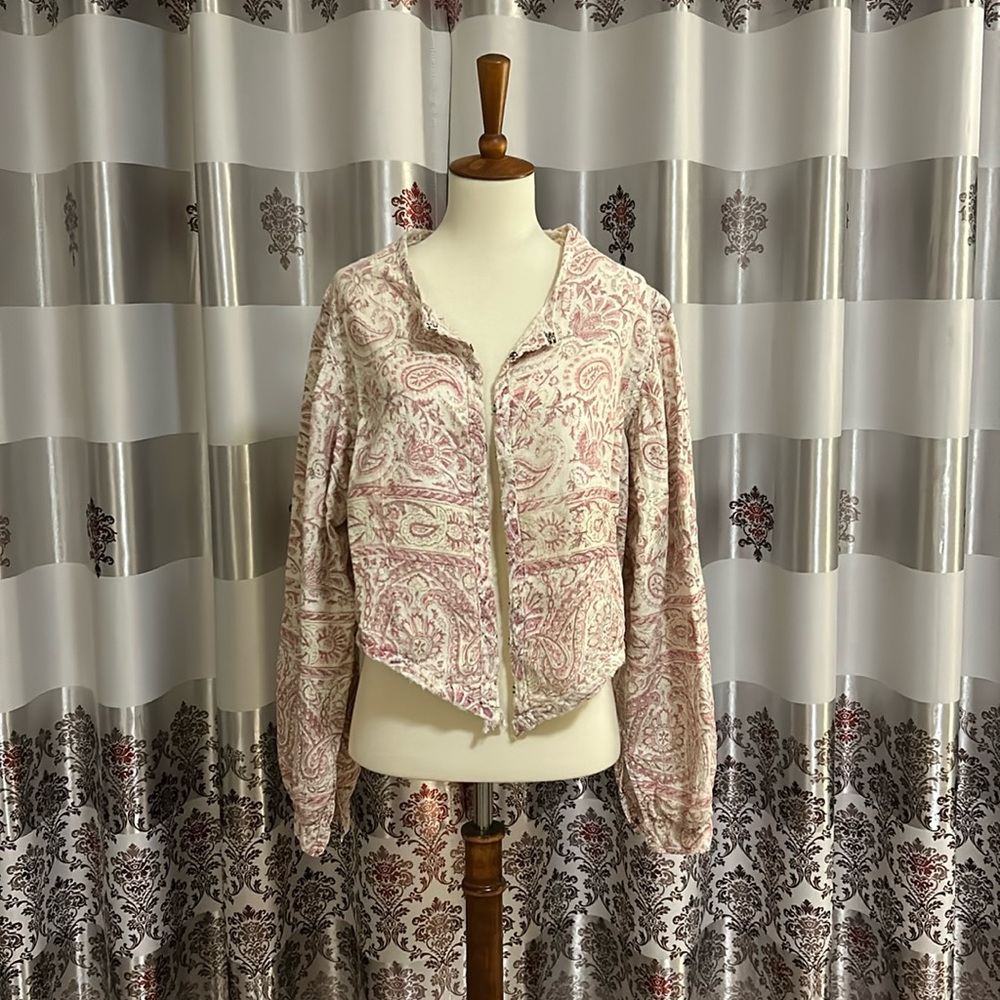 MAGNOLIA PEARL Block Print Luiza Jacket